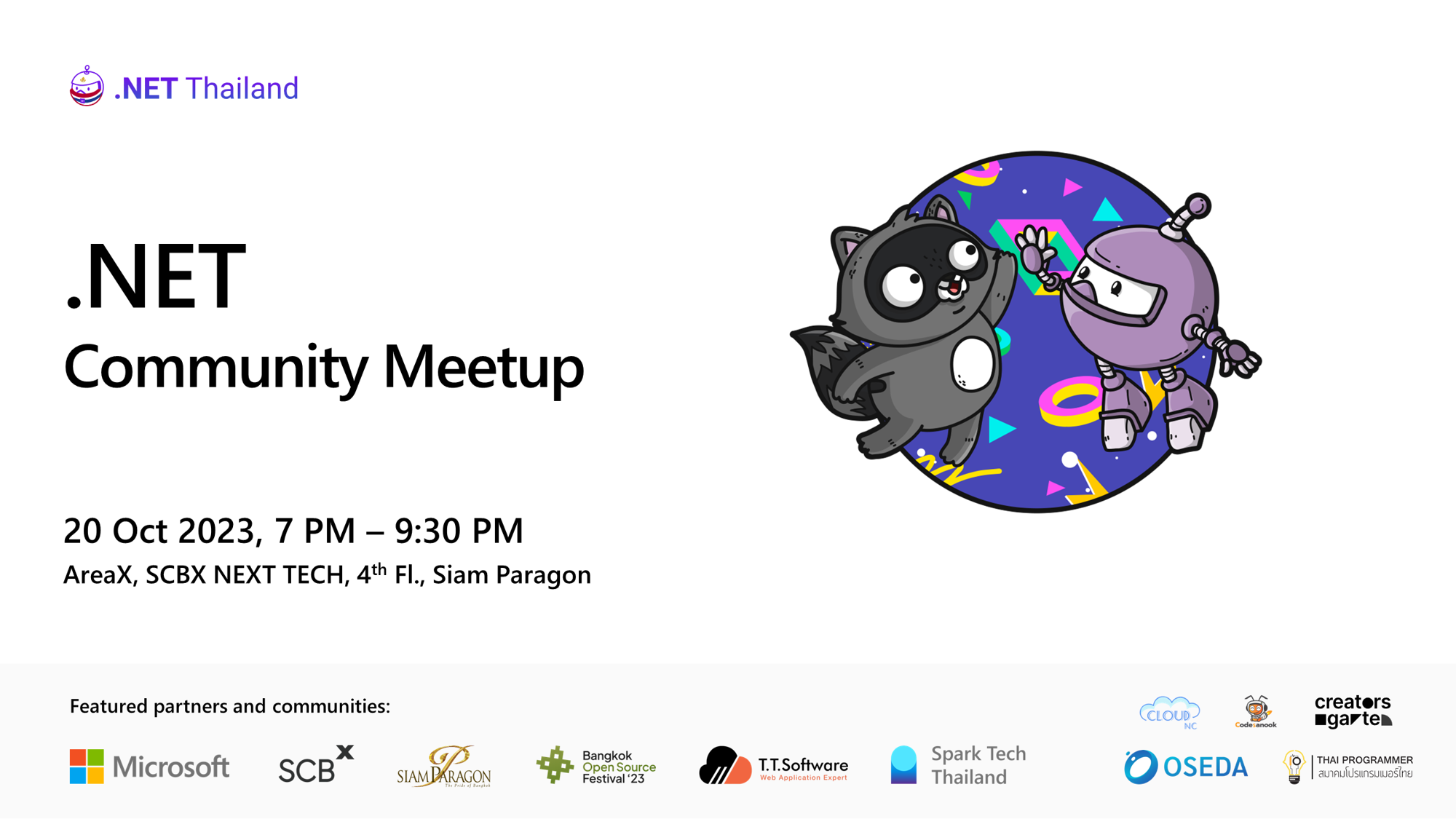 .NET Community Meetup